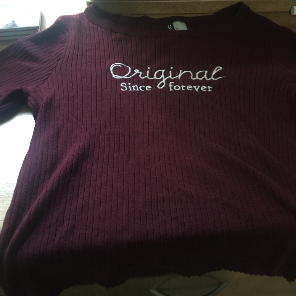 long sleeve -original since forever- shirt